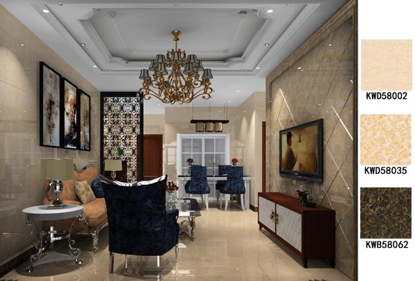 金艾陶家裝:佛山保利紫山國(guó)際115㎡歐式風(fēng)格裝修鑒賞