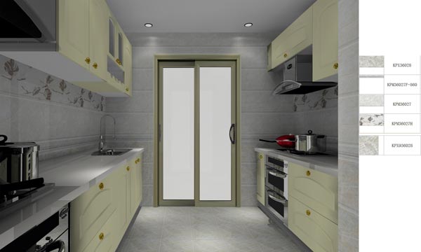 金艾陶家裝:井岡山和諧家園安置小區130㎡歐式風格裝修鑒賞