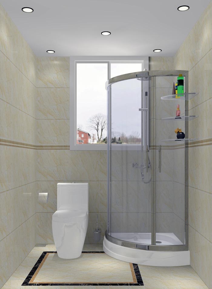 金艾陶家裝:井岡山和諧家園安置小區130㎡簡歐風格裝修鑒賞